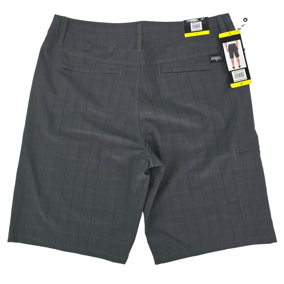 O'Neill Men's Crossover Hybrid Shorts Gray Size 32 Quick Dry Lightweight Stretch - Picture 2 of 7